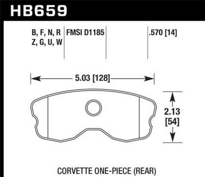 Picture of Hawk Rear Ceramic (One piece)