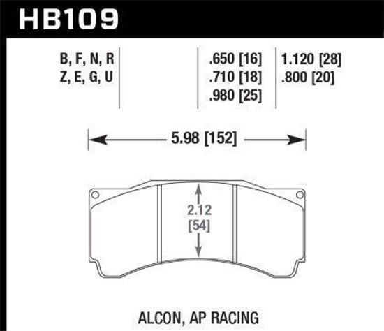 Picture of Hawk Ceramic (CP9660 18mm)