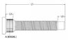 Picture of Corvette Race Wheel Studs  (Bullnose)