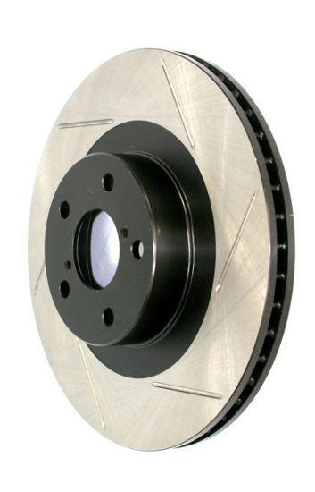 Picture of Stoptech Rear Slotted Sport Rotors C4