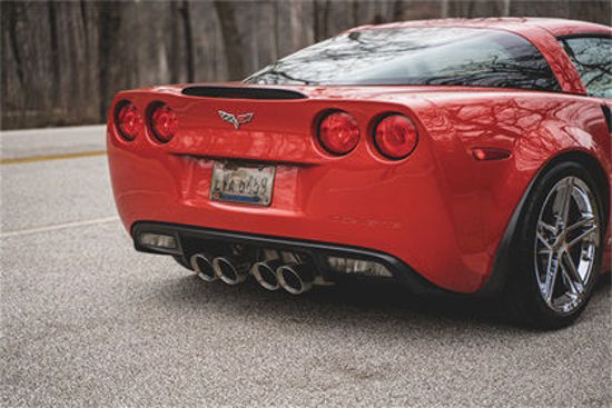Picture of 3.0 IN AXLE-BACK TWIN 4.5 IN TIPS (21077) XTREME SOUND LEVEL | 2006-2013 CORVETTE C6 Z06 ZR1