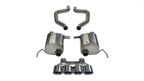 Corsa 2.75 IN AXLE-BACK TWIN 4.5 IN TIPS (14768) | 2015-2019 CORVETTE ...