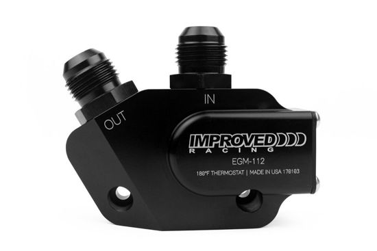Picture of Low-Profile Oil Cooler Thermostat for LS Engines