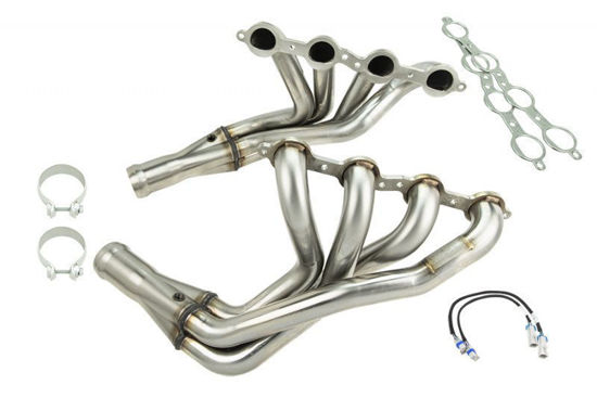 Picture of 1-7/8" HEADER AND GREEN CONNECTION KIT. 2006-2013 CORVETTE Z06/ZR1 6.2L/7.0L (includes transmission bracket)