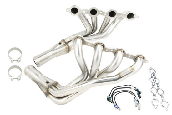 Picture of 1-7/8" HEADER AND CATTED CONNECTION KIT. 2006-2013 CORVETTE Z06 7.0L (includes transmission line bracket)